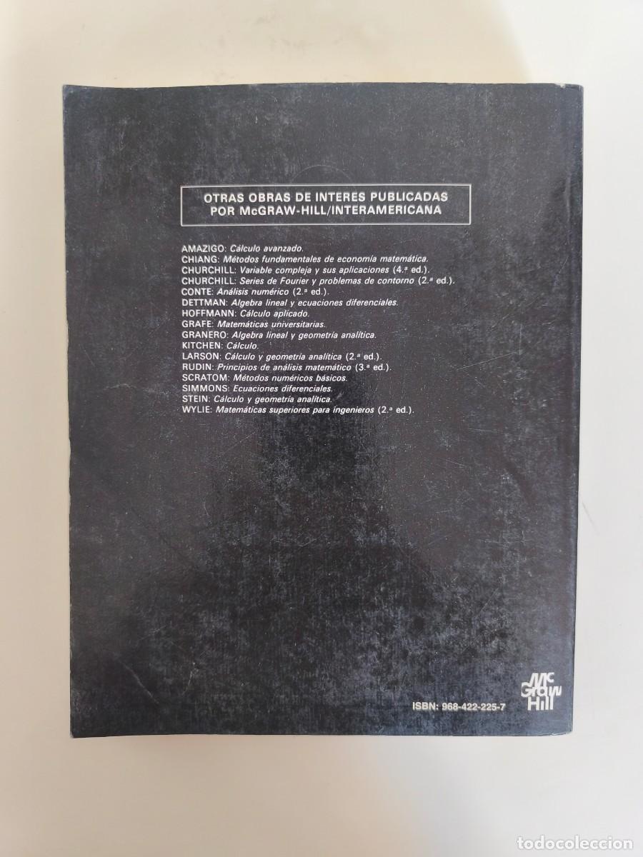 Libros de segunda mano: An&aacute;lisis Matem&aacute;tico con Aplicaciones a la Computaci&oacute;n 1987 - Foto 2
