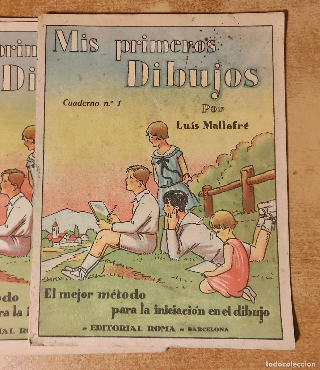 Libros de segunda mano: Mis primeros Dibujos - Luis Mallafr&eacute; - Editorial Roma - del n&ordm; 1 al n&ordm; 8 Ed. Roma - 226 x 1 72mm