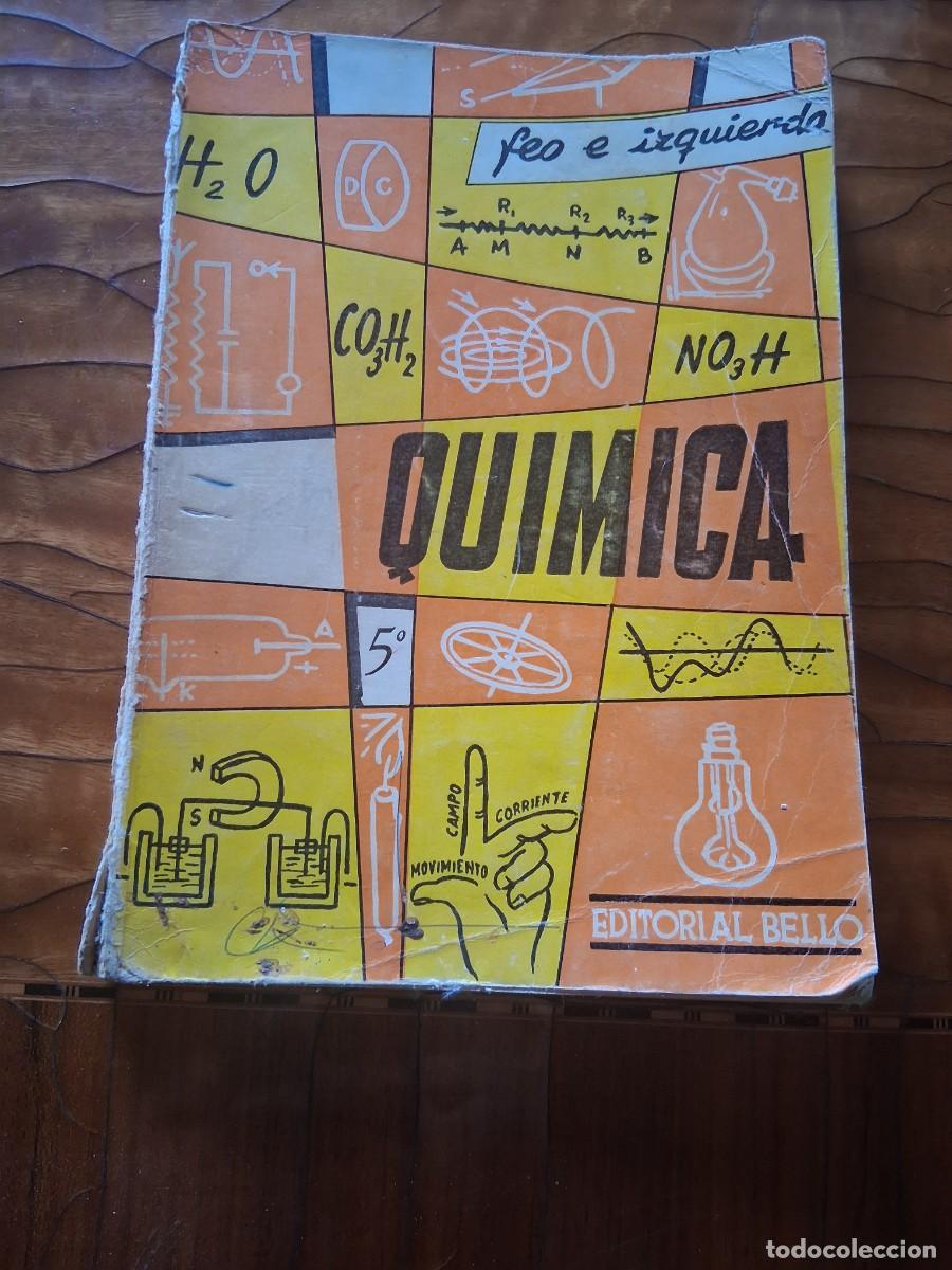 Second hand books: Libro quimica editorial Bello