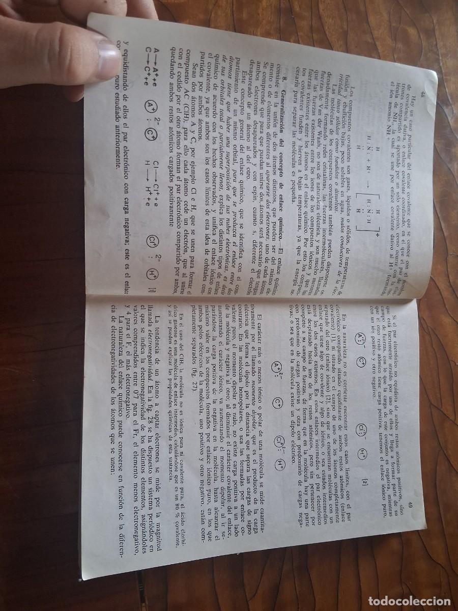 Libros de segunda mano: Libro quimica editorial Bello - Foto 4