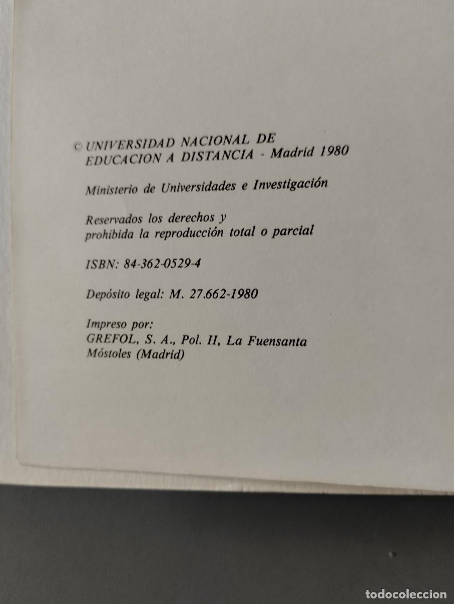 Libros de segunda mano: Geograf&iacute;a General UNED 1980 - Foto 2