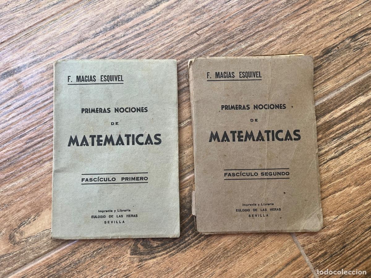 Libros de segunda mano: CURSO DE MATEM&Aacute;TICAS - FRANCISCO MAC&Iacute;AS ESQUIVEL