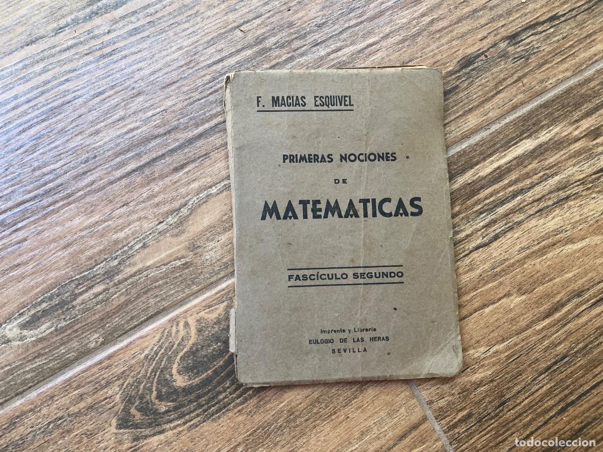Libros de segunda mano: CURSO DE MATEM&Aacute;TICAS - FRANCISCO MAC&Iacute;AS ESQUIVEL - Foto 2