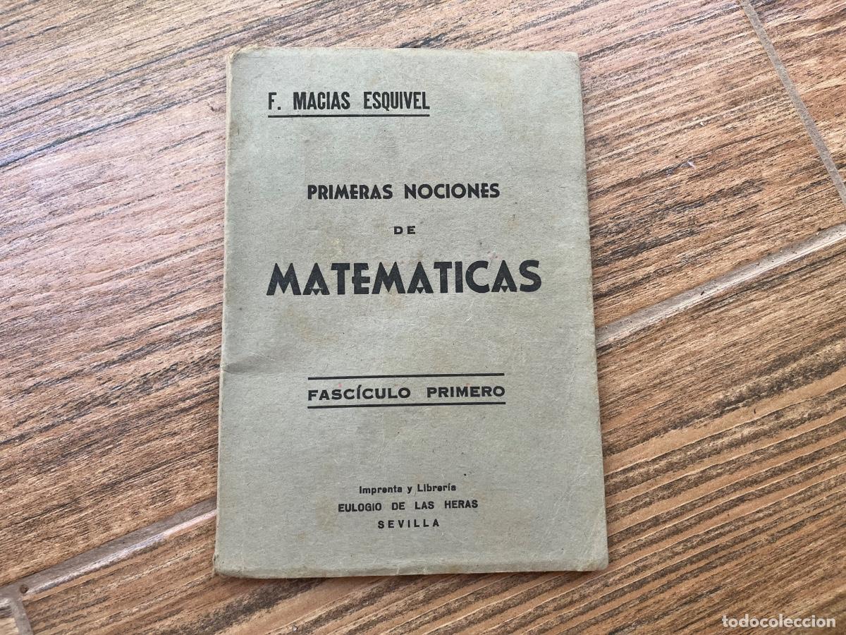 Libros de segunda mano: CURSO DE MATEM&Aacute;TICAS - FRANCISCO MAC&Iacute;AS ESQUIVEL - Foto 3