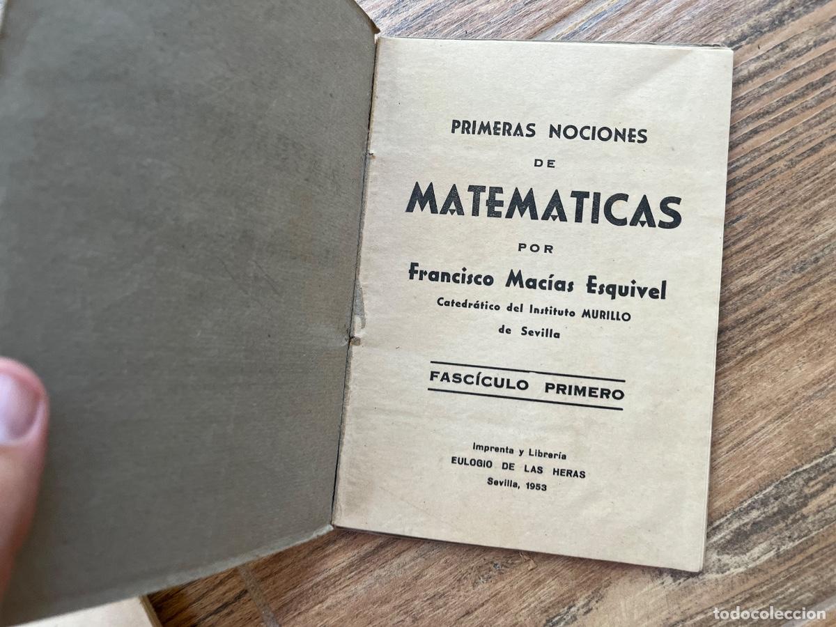 Libros de segunda mano: CURSO DE MATEM&Aacute;TICAS - FRANCISCO MAC&Iacute;AS ESQUIVEL - Foto 4