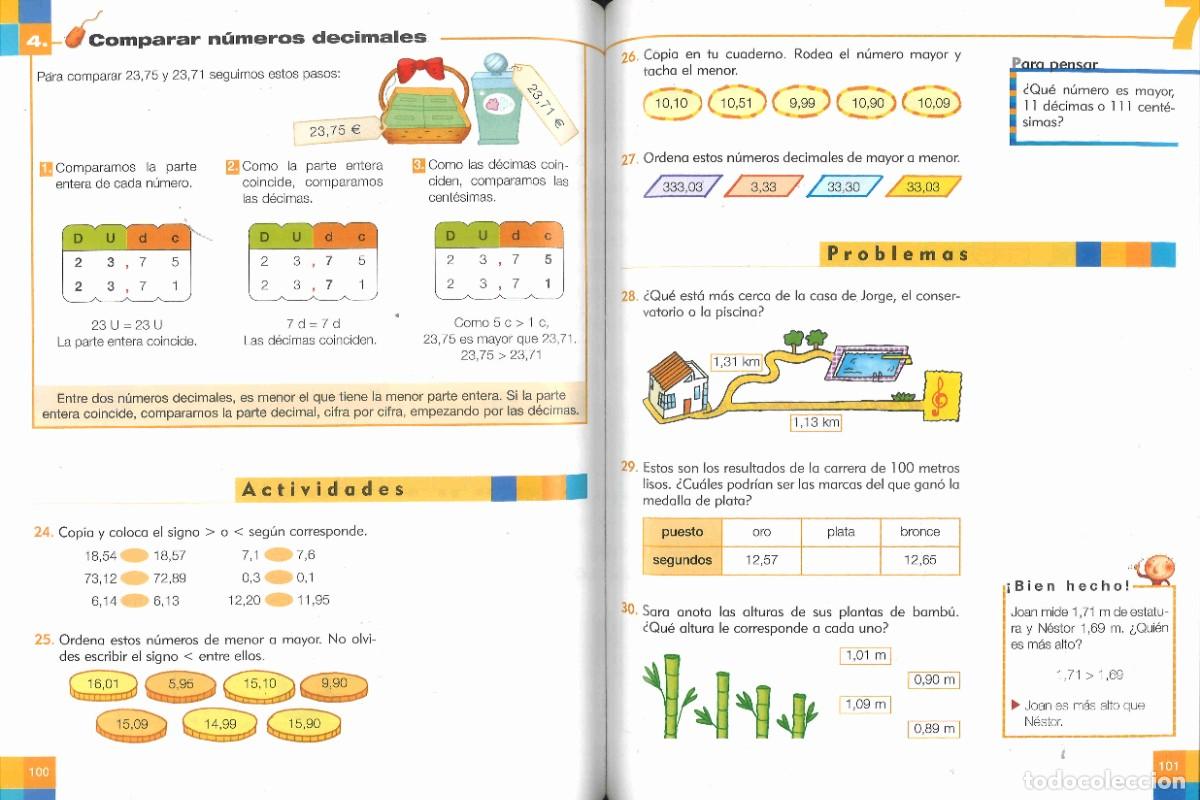 Libros de segunda mano: Matem&aacute;ticas 4&ordm; Primaria. Proyecto Tirolina. SM. 2008 - Foto 2
