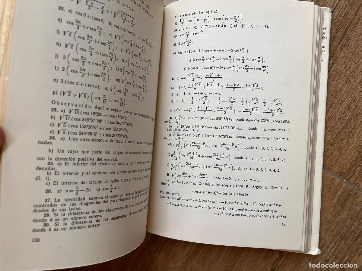 Libros de segunda mano: Problemas de &aacute;lgebra superior. D. Faddieev, I. Sominski - Foto 7