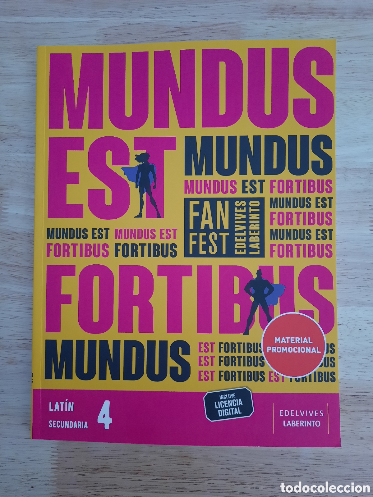 Libros de segunda mano: LATIN 4 SECUNDARIA ISBN 8414643006046 EDELVIVES LABERINTO