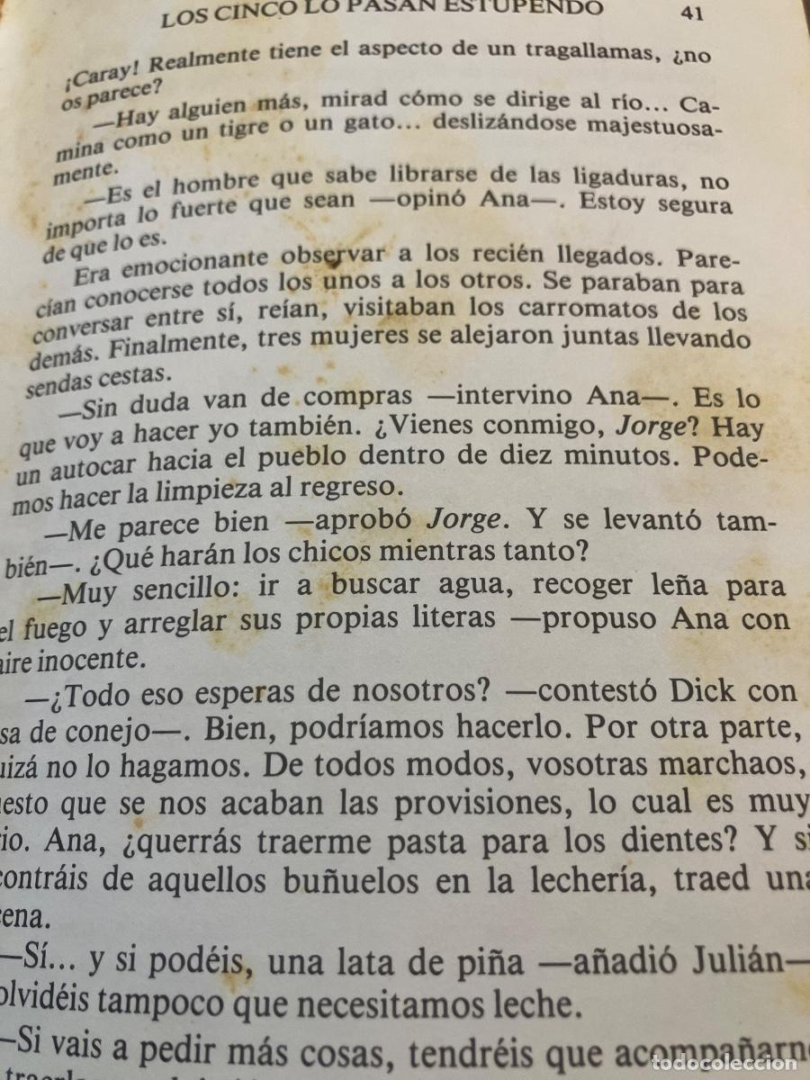 Libros de segunda mano: LIBRO LOS CINCO LO PASAN ESTUPENDO ! - Foto 5
