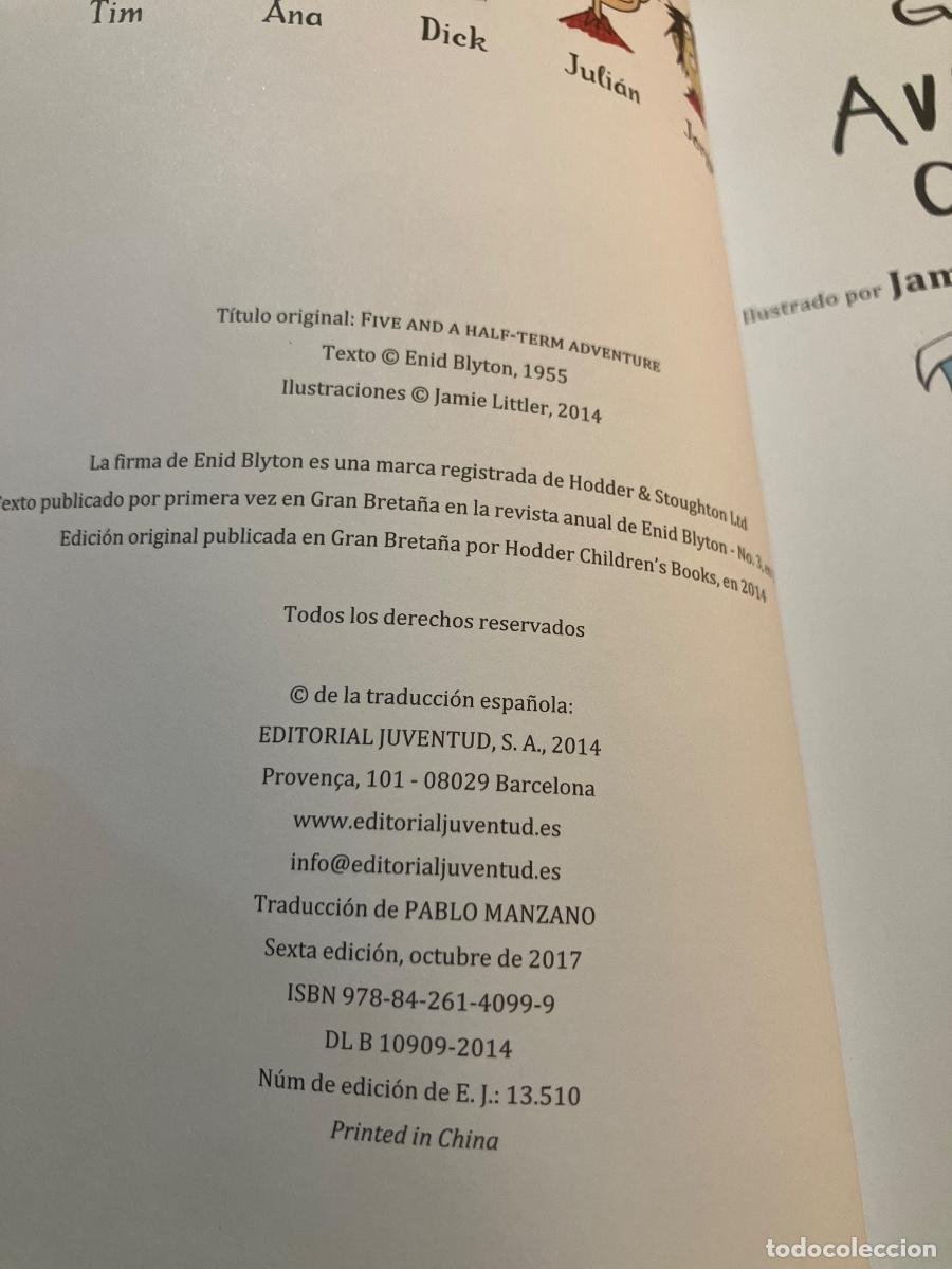 Libros de segunda mano: LIBRO LOS CINCO LO PASAN ESTUPENDO ! - Foto 2