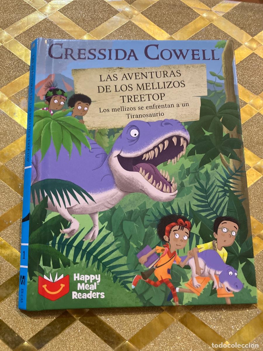 Libros de segunda mano: LIBRO DE CRESSIDA COWELL DE HAPPY MEAL READERS LAS AVENTURAS DE LOS MELLIZOS !