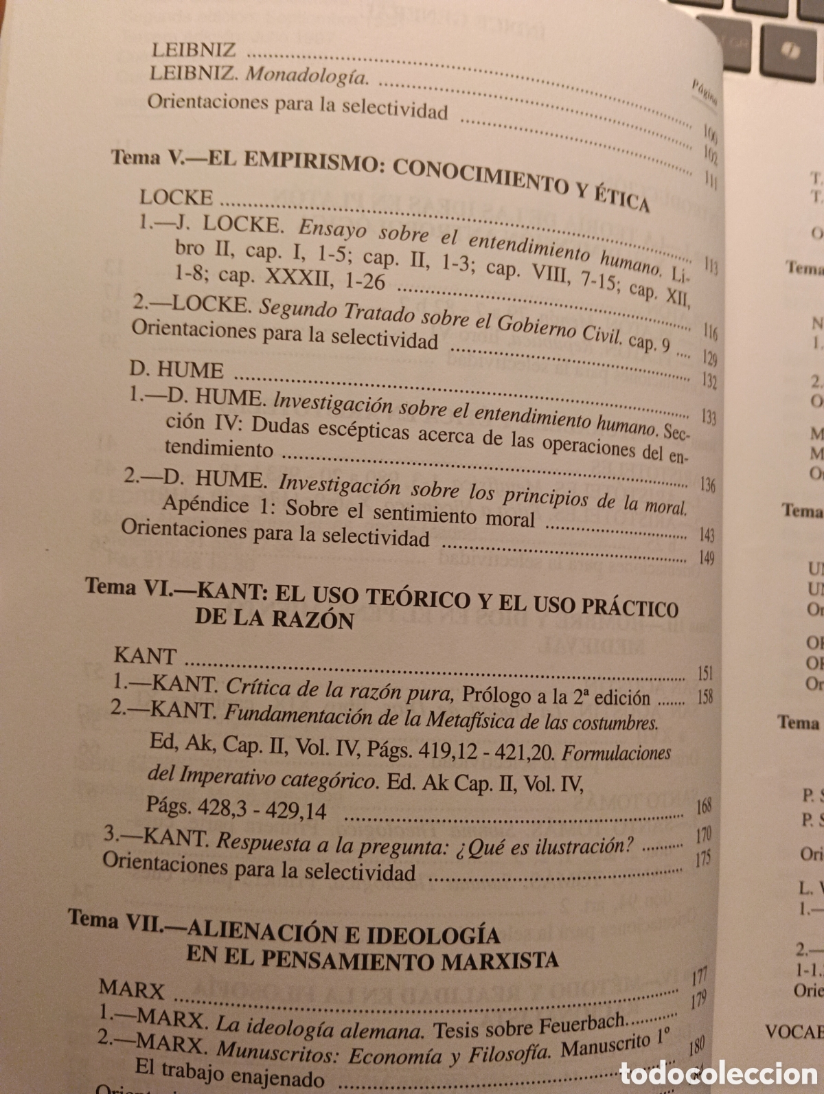 Libros de segunda mano: Textos COU Filosof&iacute;a, Editorial Coloquio, 1999 - Foto 4