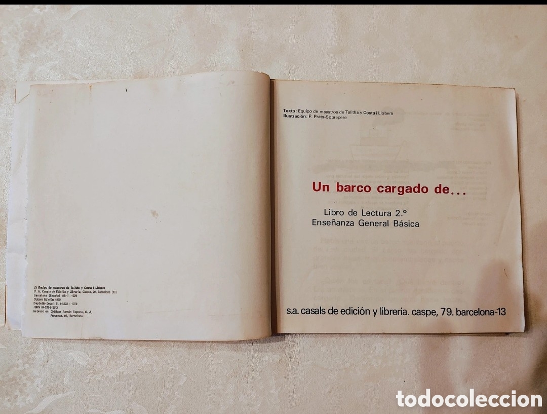 Libros de segunda mano: Libro lectura segundo de EGB - Foto 2
