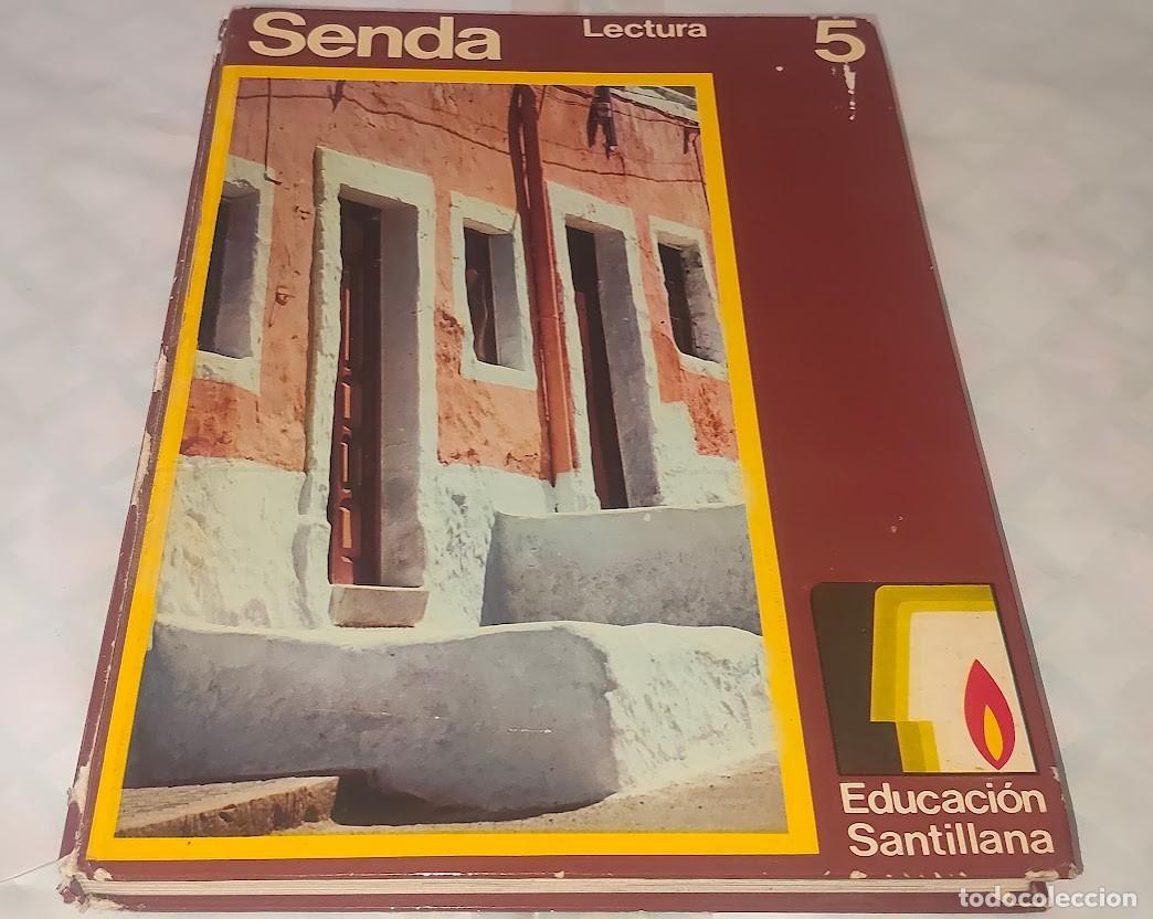 Libros de segunda mano: Senda Lectura 5 nivel - Educaci&oacute;n Santillana EGB 1971 - Ilustra Jos&eacute; Ruiz Navarro