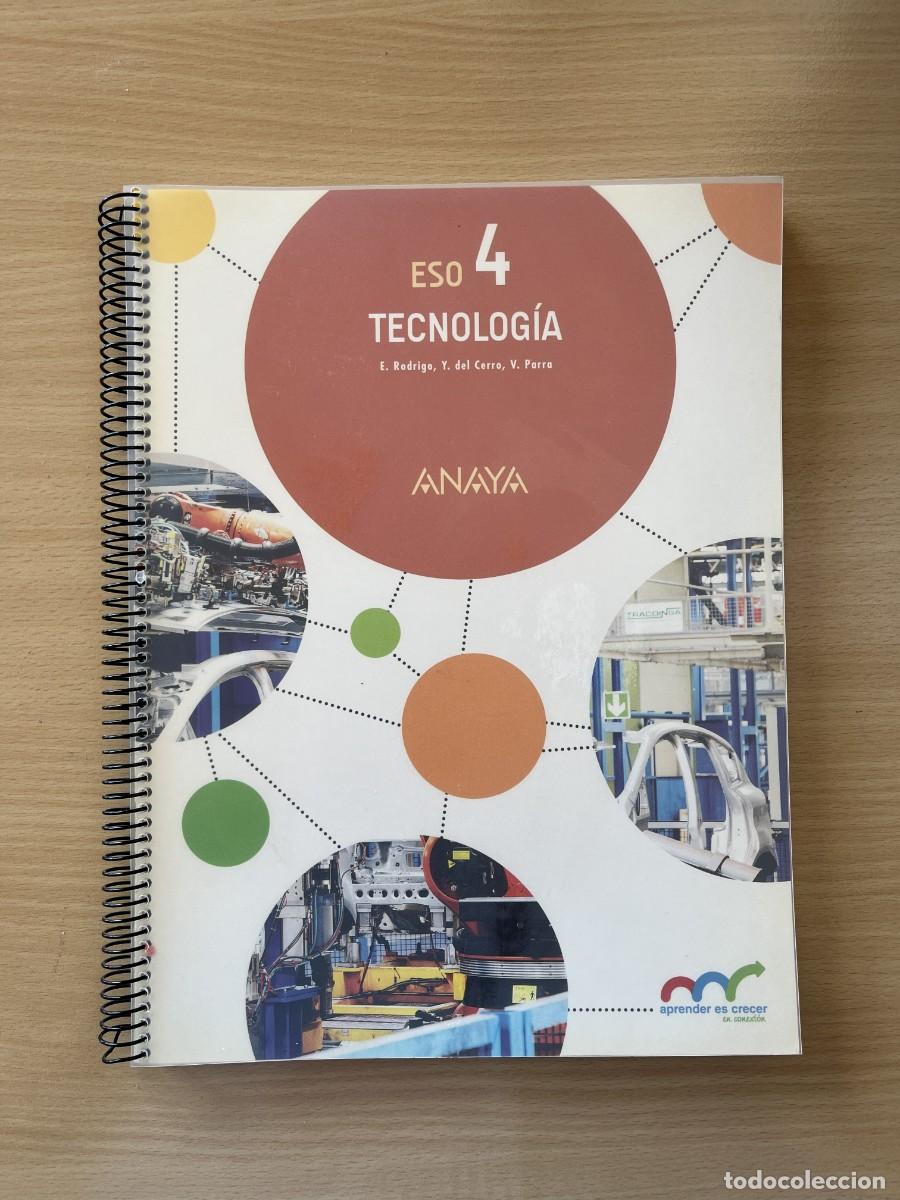 Libros de segunda mano: Libro Tecnolog&iacute;a 4&ordm; ESO Anaya 2016 - Foto 1