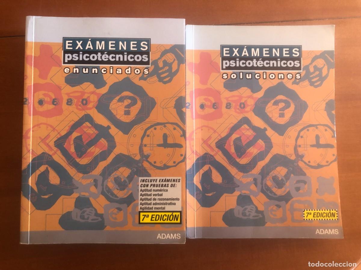 Libros de segunda mano: Ex&aacute;menes psicot&eacute;cnicos. Enunciados y soluciones
