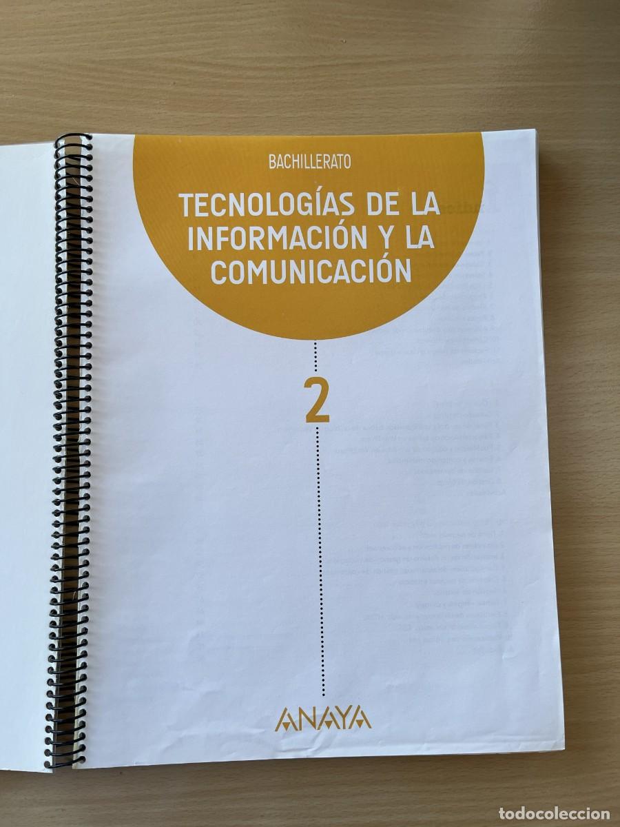 Libros de segunda mano: Libro TIC 2&ordm; Bachillerato Anaya 2016 - Foto 2