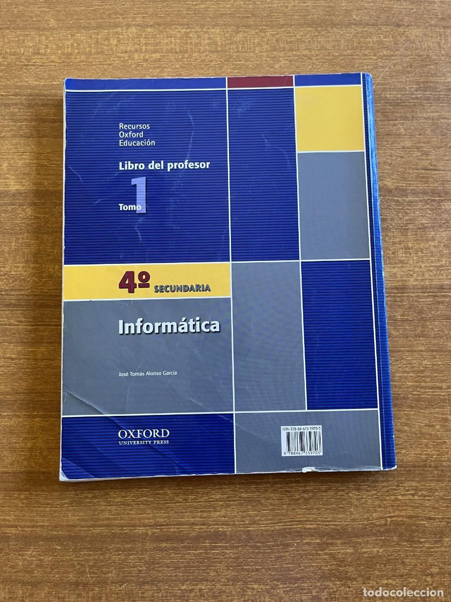 Libros de segunda mano: Pack Libros Inform&aacute;tica 4 ESO Oxford - Foto 9