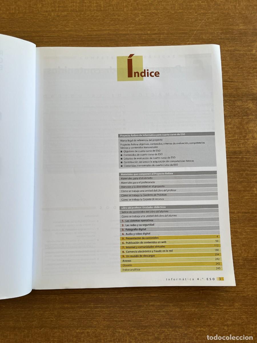 Libros de segunda mano: Pack Libros Inform&aacute;tica 4 ESO Oxford - Foto 11