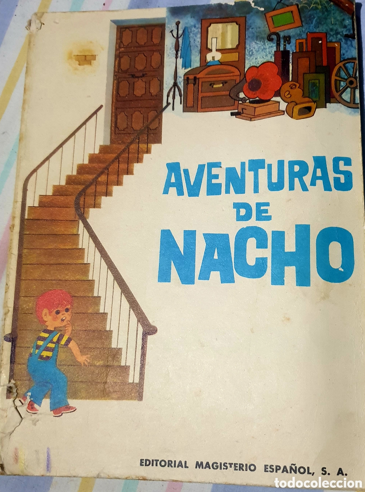 Libros de segunda mano: Aventuras de Nacho, Lectura EGB, Curso Tercero, Antonio Pal&aacute;u, Editorial Magisterio Espa&ntilde;ol