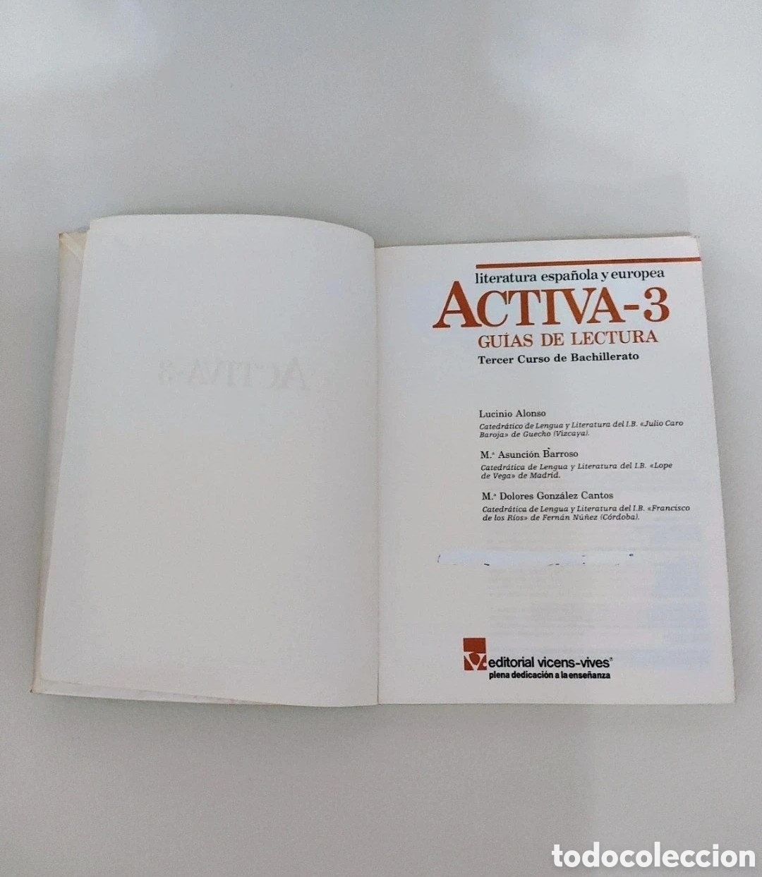 Libros de segunda mano: Libro de texto literatura BUP - Foto 2
