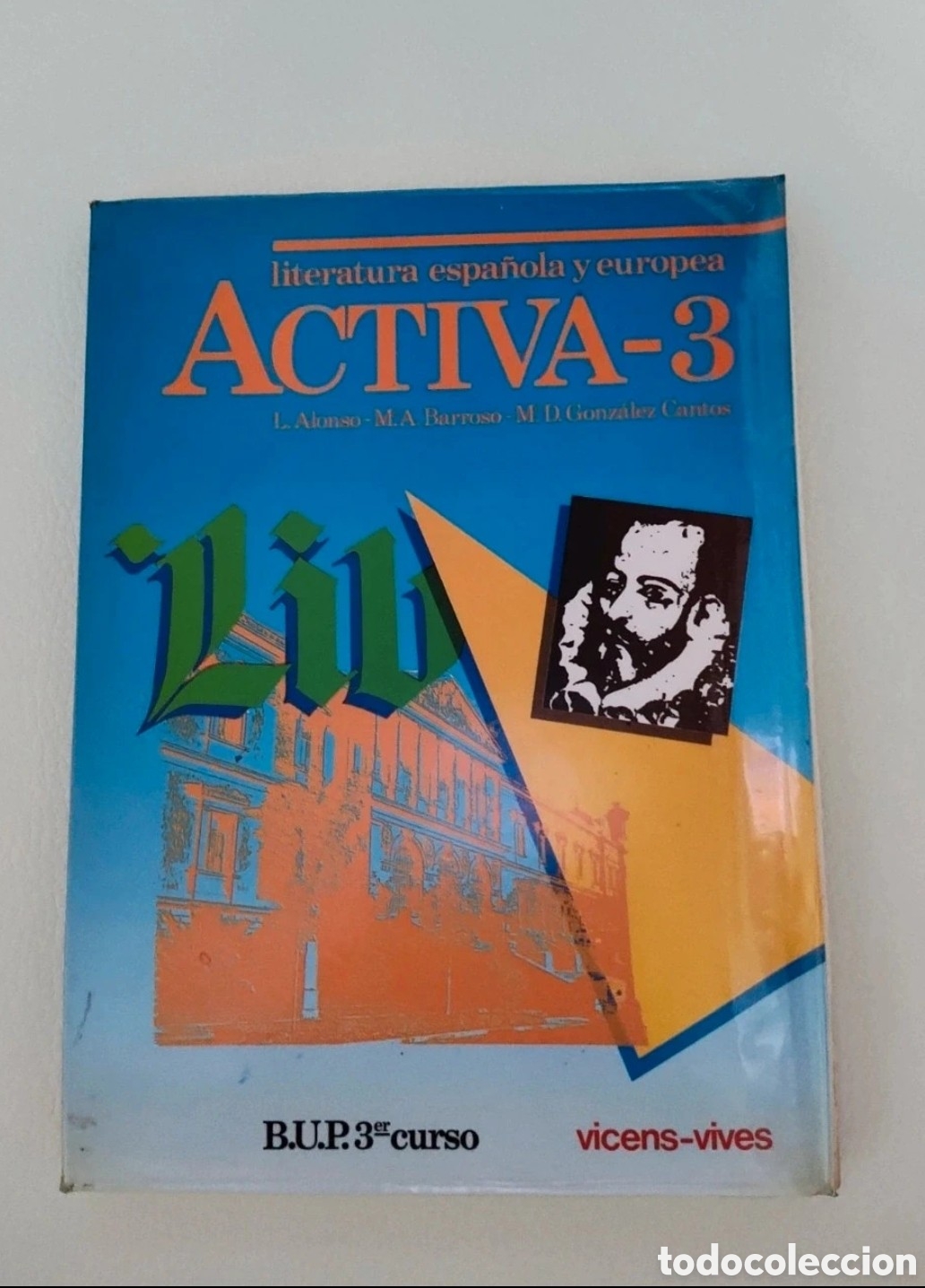 Libros de segunda mano: Libro de texto literatura BUP