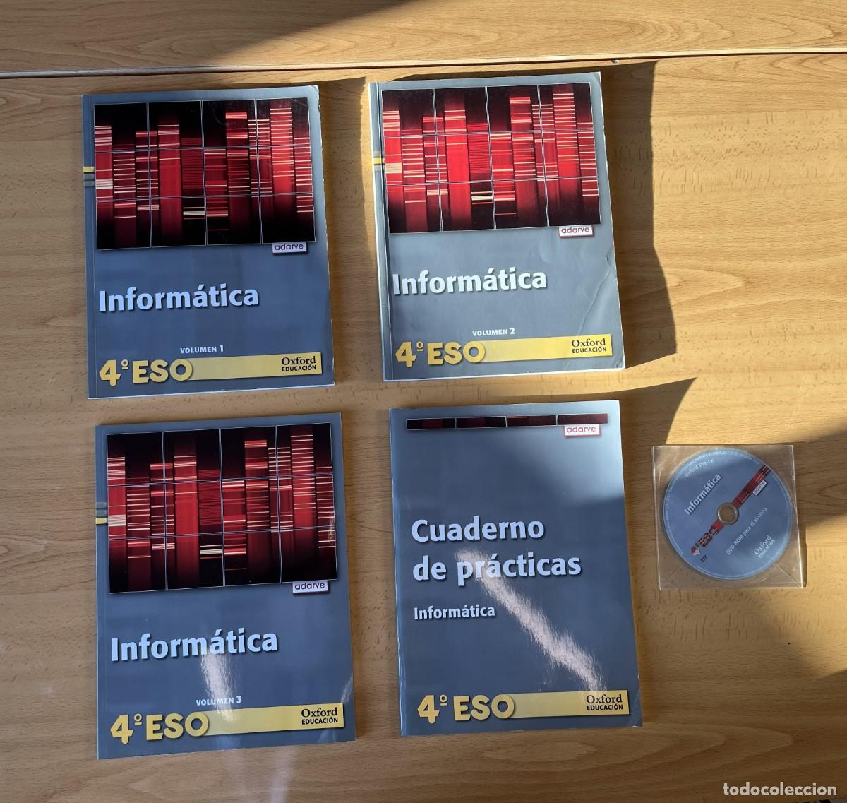 Libros de segunda mano: Pack Inform&aacute;tica 4&ordm; ESO Oxford Adarve - Foto 1