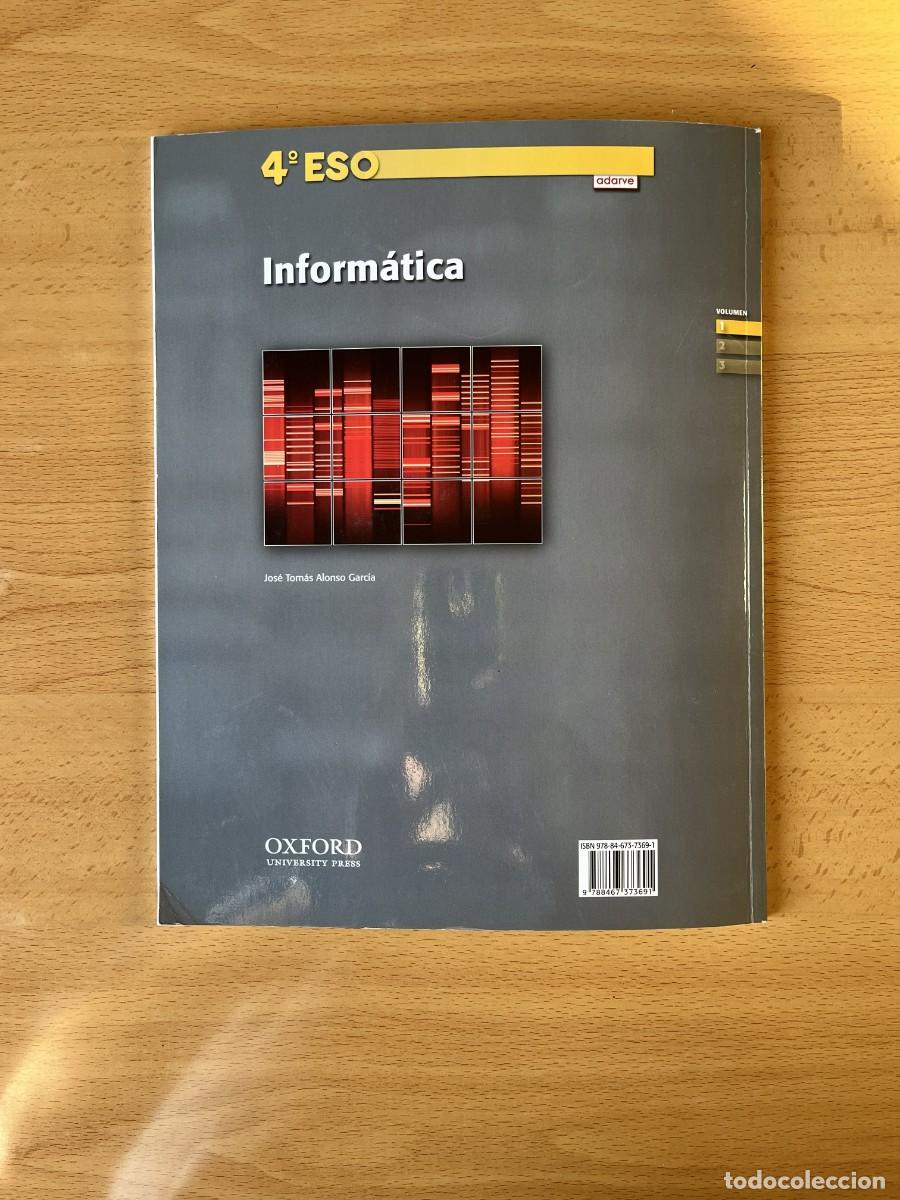 Libros de segunda mano: Pack Inform&aacute;tica 4&ordm; ESO Oxford Adarve - Foto 9