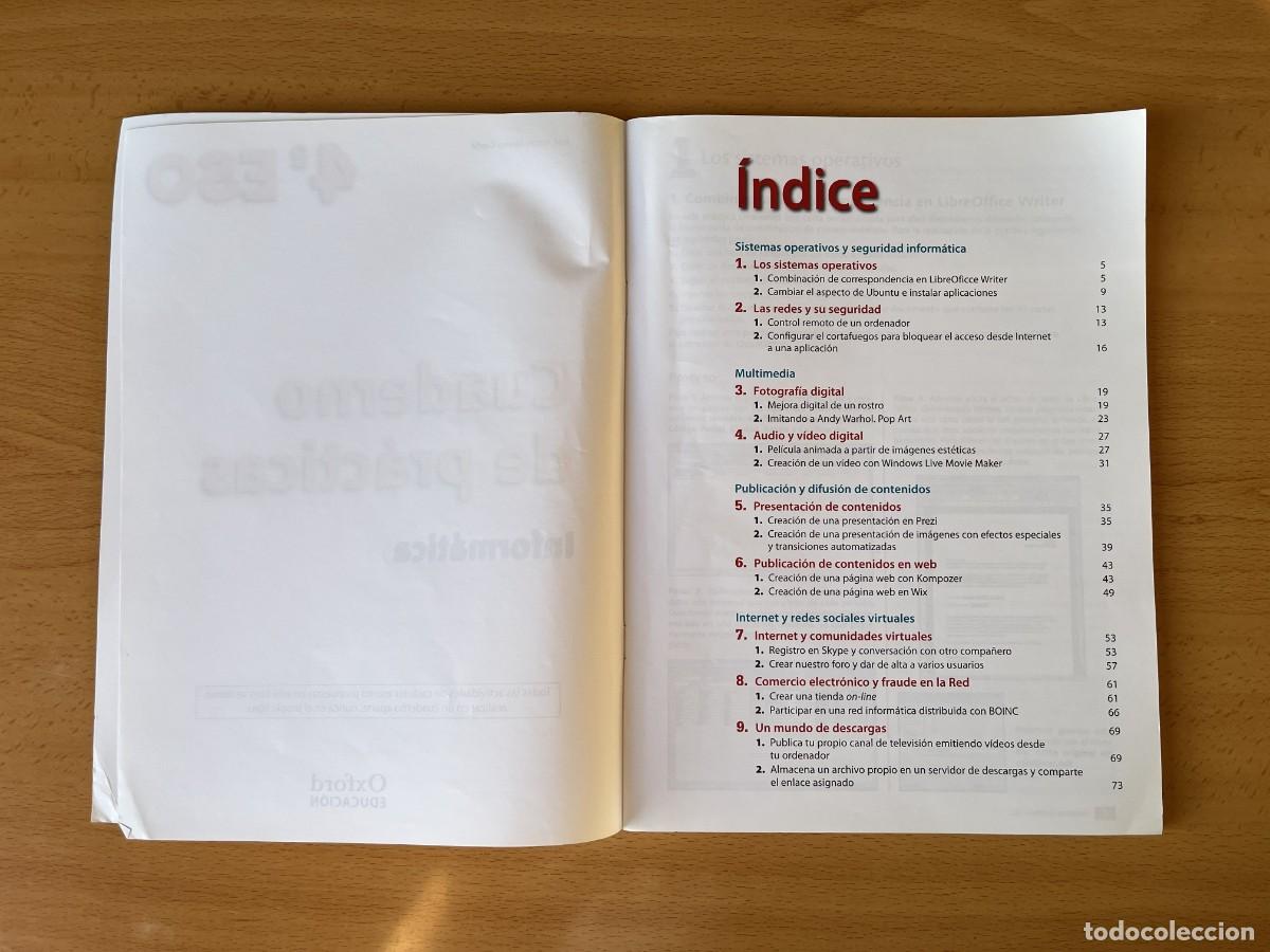 Libros de segunda mano: Pack Inform&aacute;tica 4&ordm; ESO Oxford Adarve - Foto 25