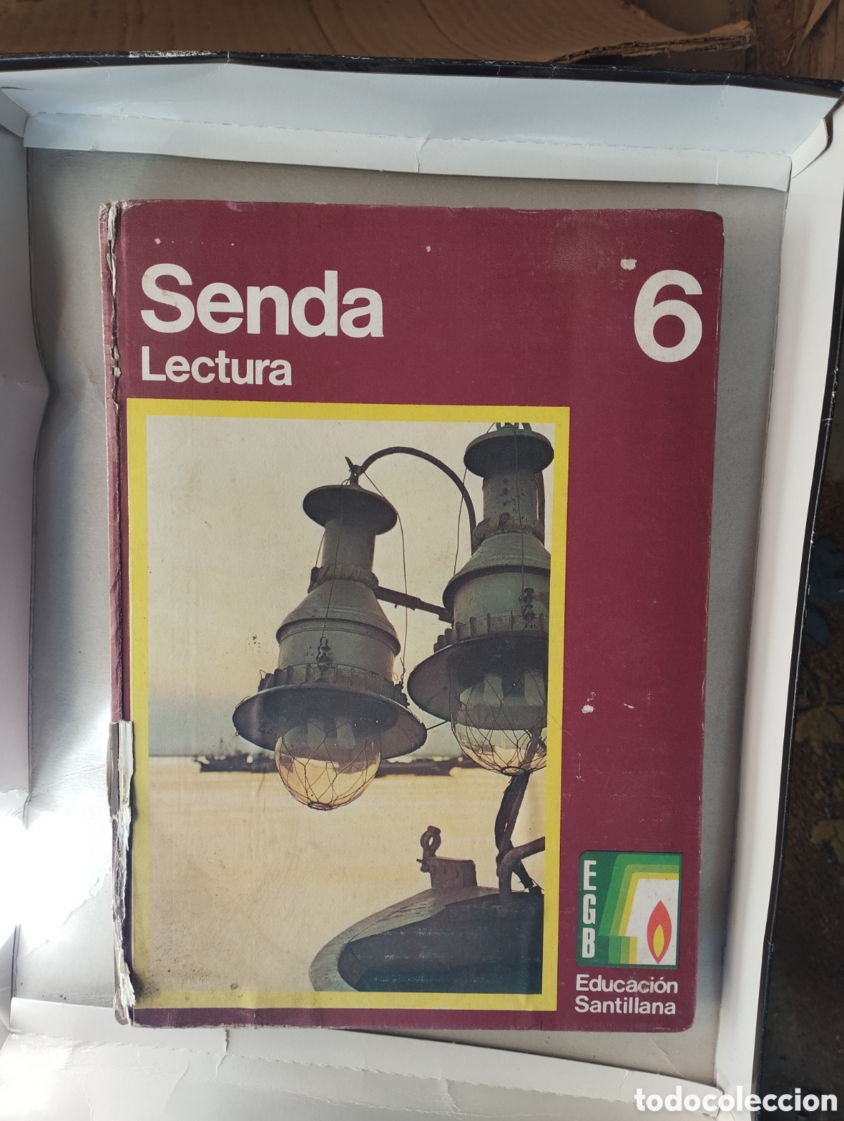 Libros de segunda mano: Libro de lecturas Senda de 6 de EGB - Foto 1