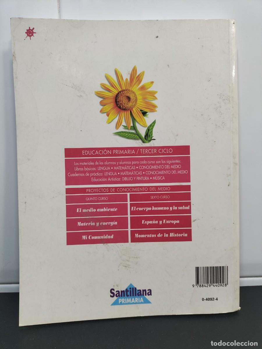 Libros de segunda mano: Libro texto Lengua 6&ordm; primaria - Santillana - 1995 - Foto 2
