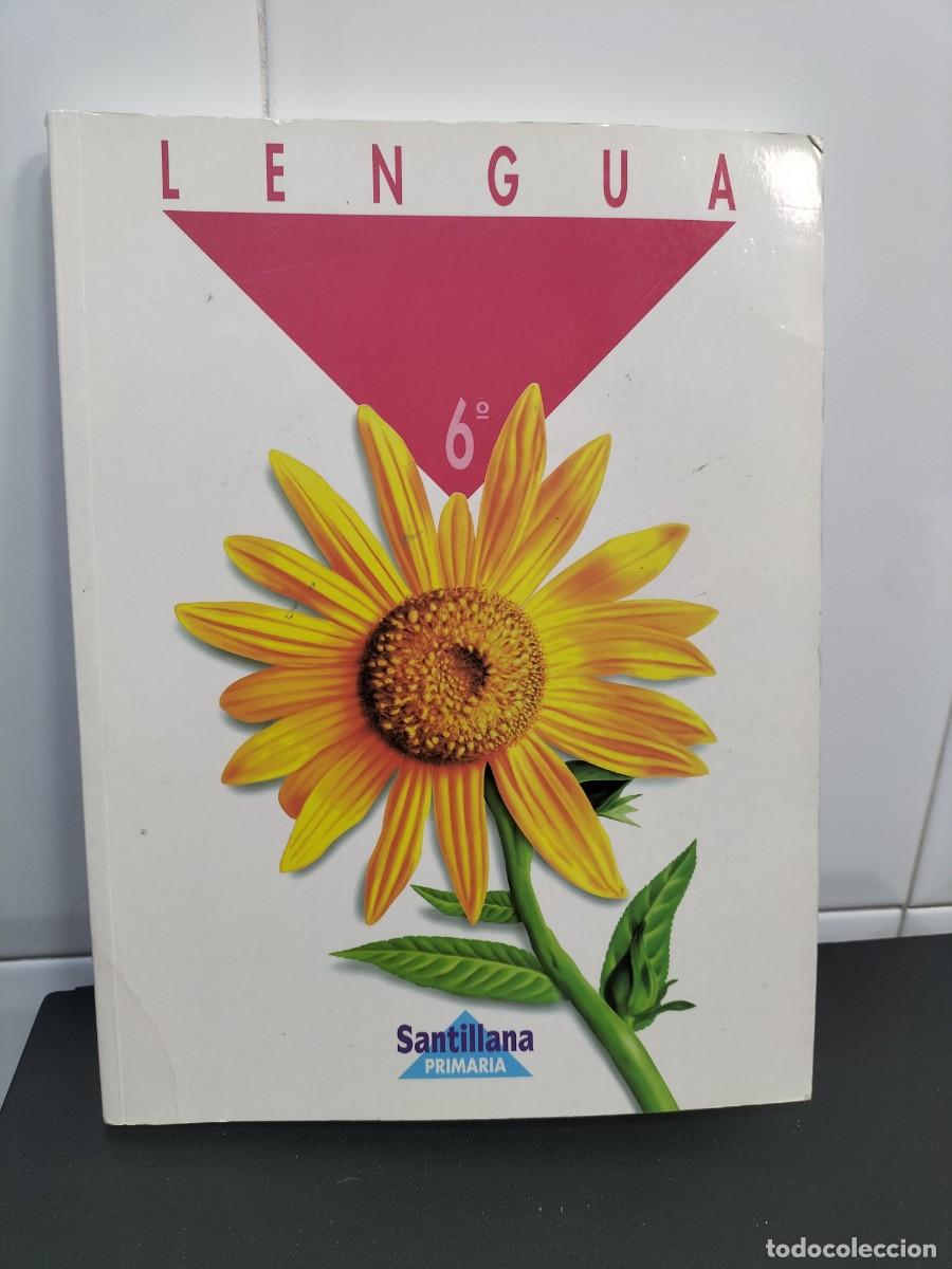 Libros de segunda mano: Libro texto Lengua 6&ordm; primaria - Santillana - 1995