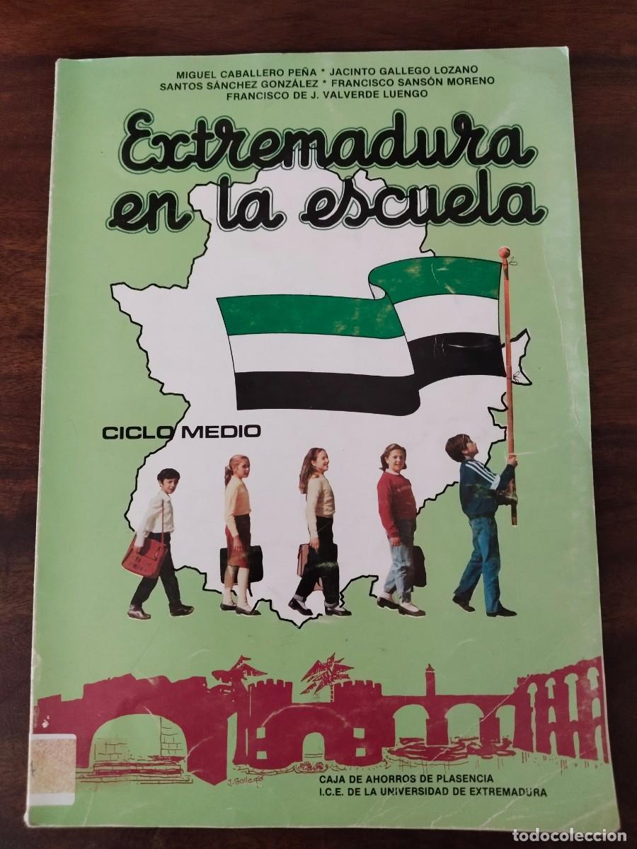 Libros de segunda mano: Extremadura en la Escuela. Los Santos de Maimona 1985.