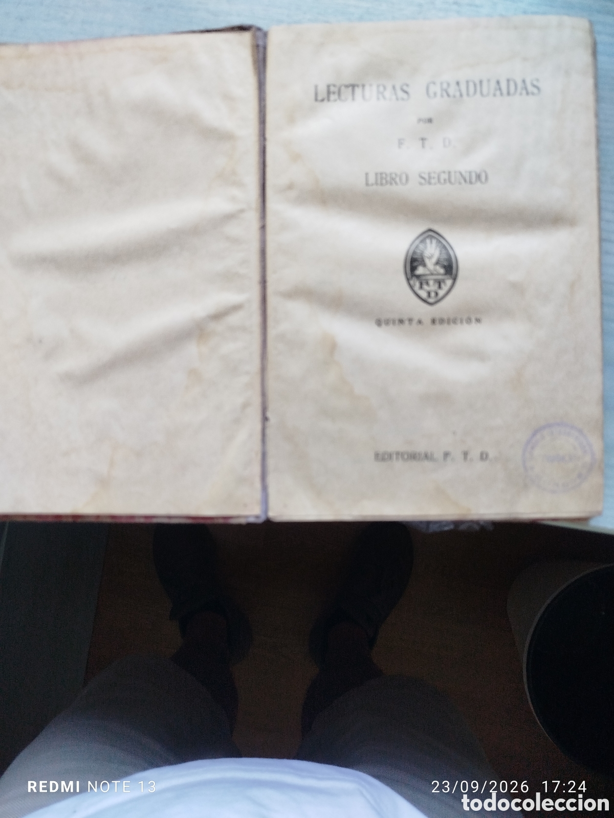 Libros de segunda mano: Lecturas 3 grado FTD.1929 - Foto 3