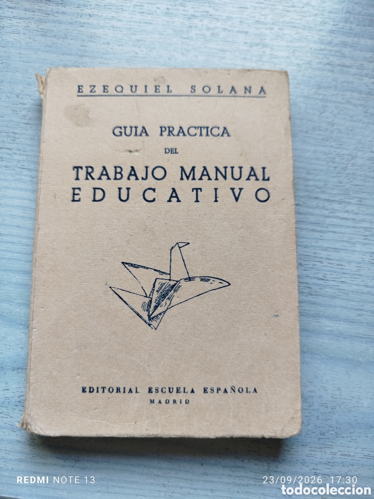 Libros de segunda mano: Guia pr&aacute;ctica trabajo manual educativo