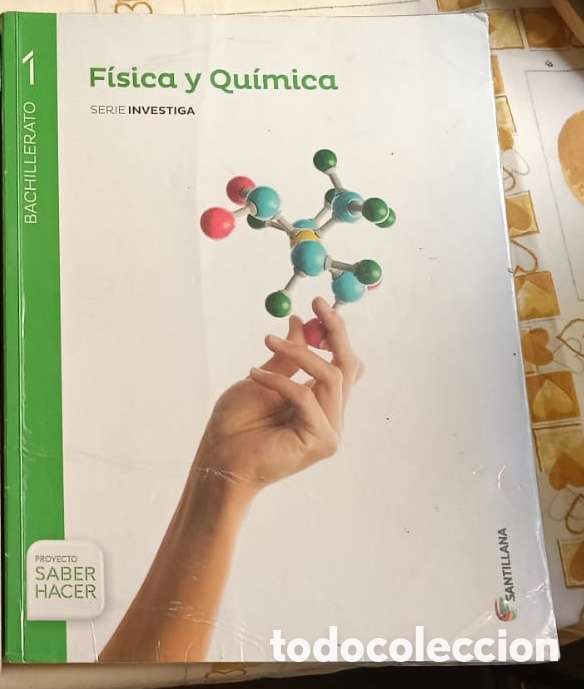 Libros de segunda mano: libro de f&iacute;sica y qu&iacute;mica 1 bachillerato