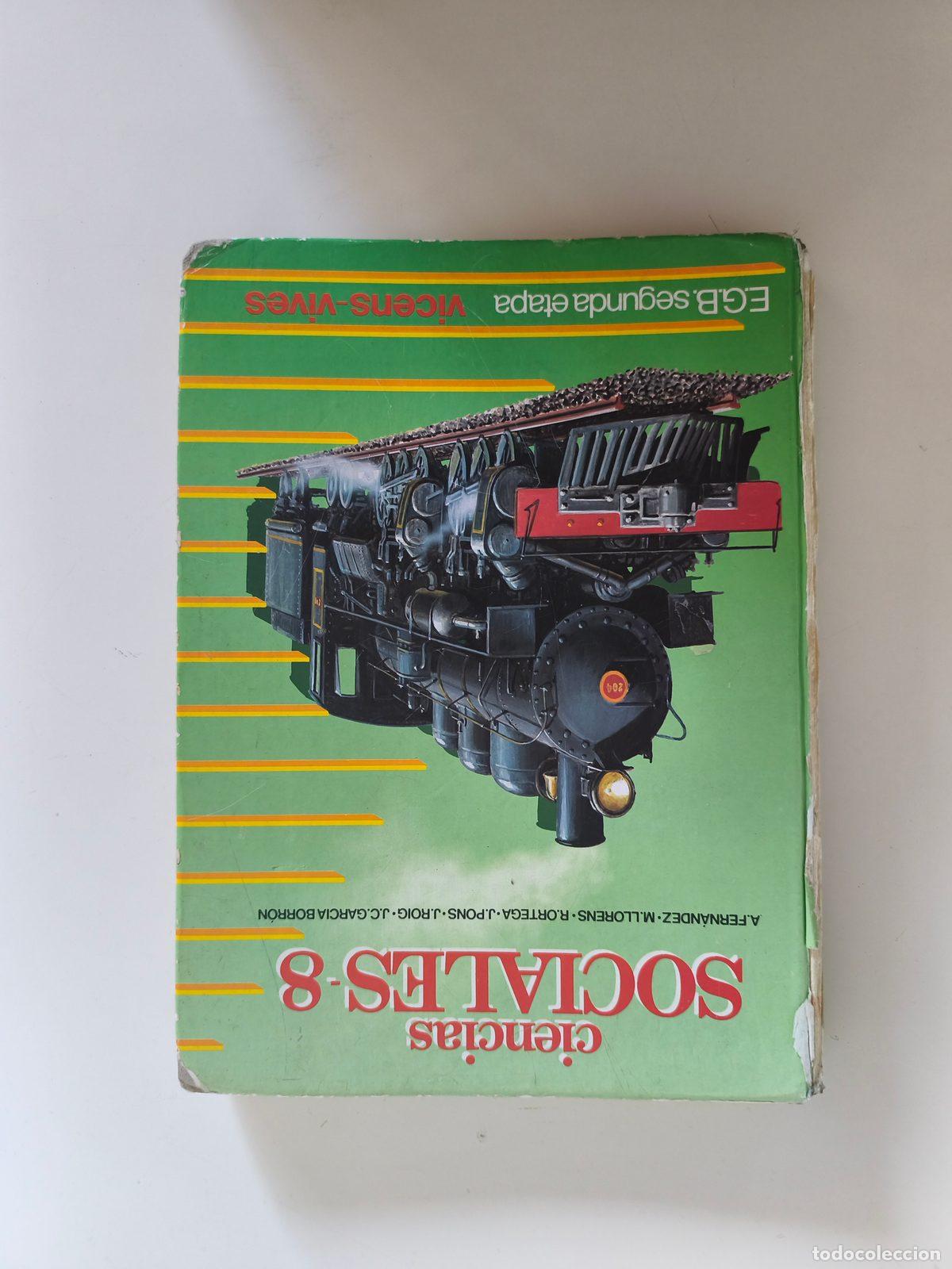 Libros de segunda mano: Ciencias sociales 8 EGB Vicens Vives