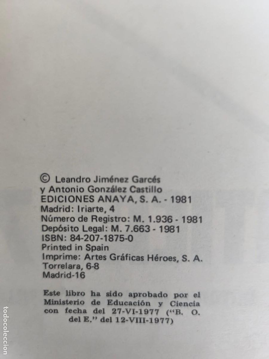 Libros de segunda mano: Libro Matem&aacute;ticas 5 Anaya - Foto 2