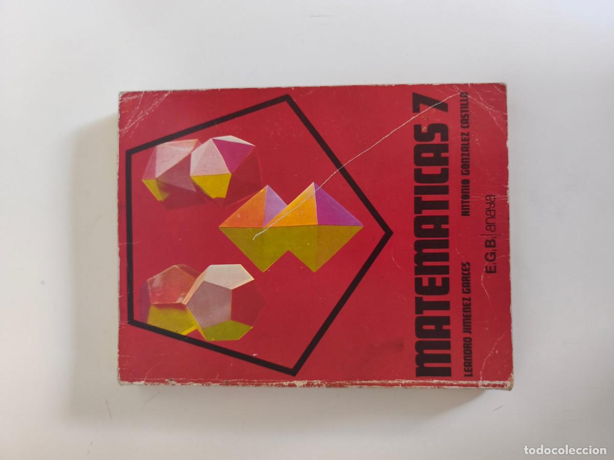 Libros de segunda mano: Libro Matem&aacute;ticas 5 Anaya