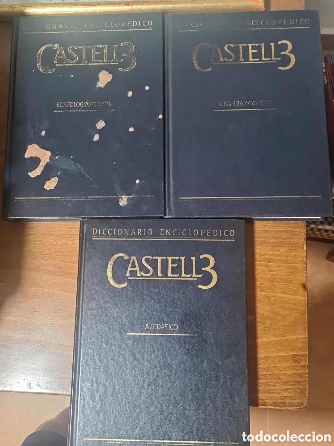 Libros de segunda mano: Diccionario Enciclop&eacute;dico Castell 3 &ndash; 3 tomos