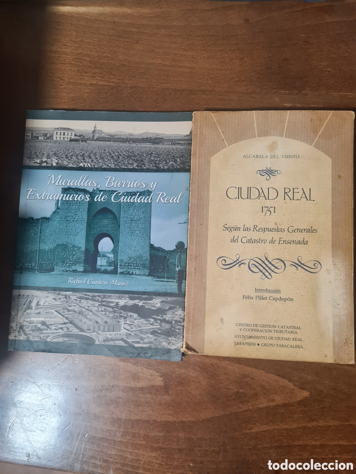 Libros de segunda mano: Lote 2 libros Historia de Ciudad Real &ndash; Murallas y Ciudad Real 1751