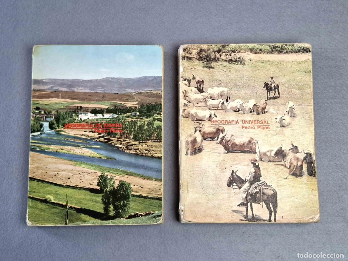 Libros de segunda mano: Libros de texto de GEOGRAFIA bachillerato a&ntilde;os 70
