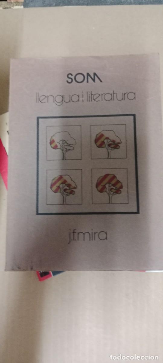 Libros de segunda mano: SOM lengua inglesa literatura. - Joan Francesc Mira - LIBRO CC-CE44