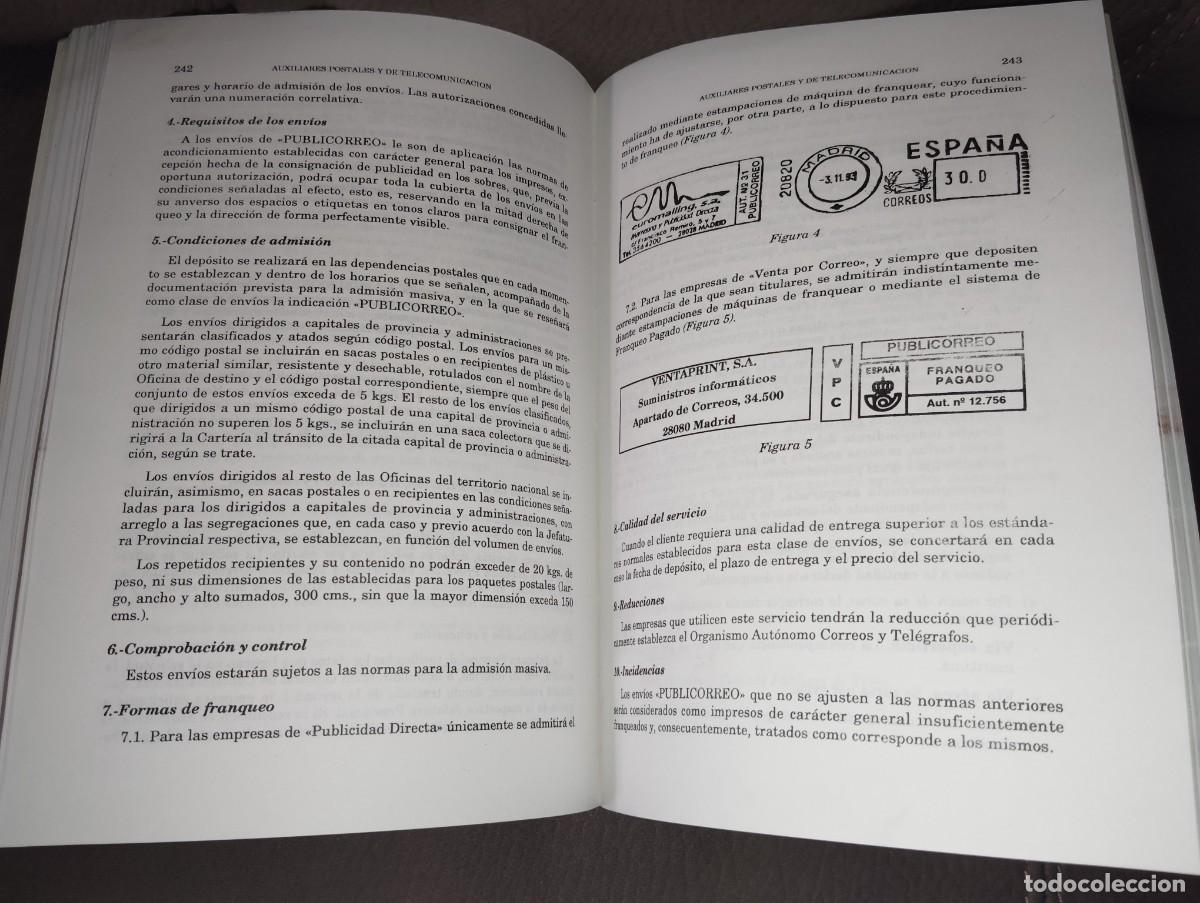 Libros de segunda mano: CORREOS, CUERPO DE AUXILIARES POSTALES, TEMARIO OFICIAL DE INGRESO 1994, MUTUA POSTAL, Env&iacute;o gratis