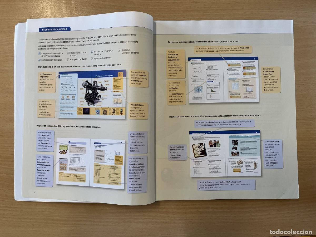 Libros de segunda mano: Matem&aacute;ticas 1 ESO Santillana - Foto 4