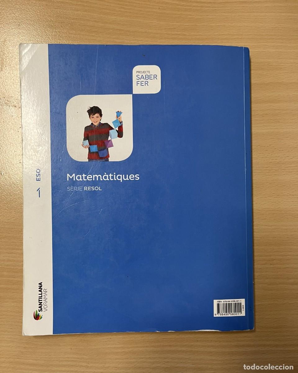 Libros de segunda mano: Matem&agrave;tiques 1 ESO Santillana - Foto 8