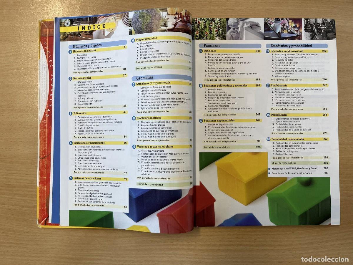 Libros de segunda mano: Matem&aacute;ticas 4 ESO Opci&oacute;n A SM - Foto 4