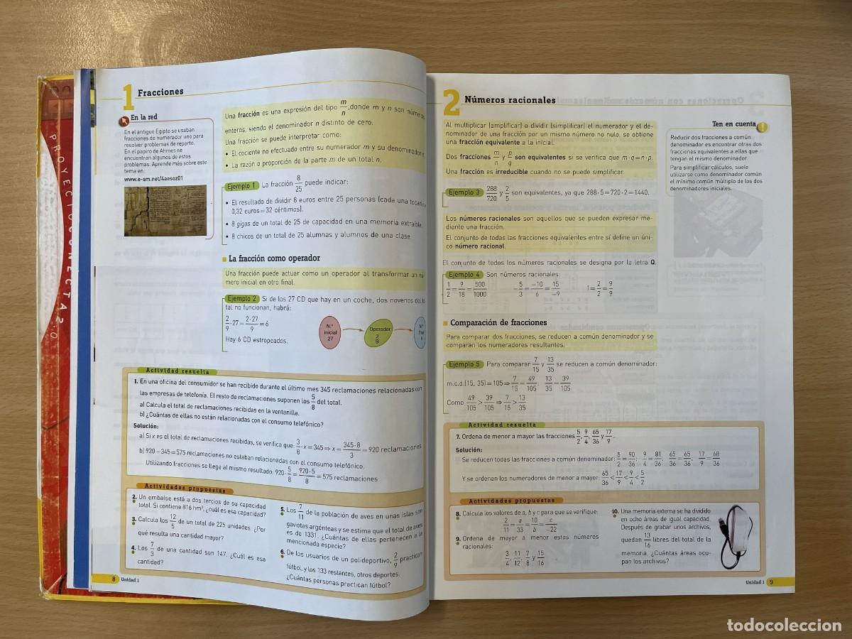 Libros de segunda mano: Matem&aacute;ticas 4 ESO Opci&oacute;n A SM - Foto 6