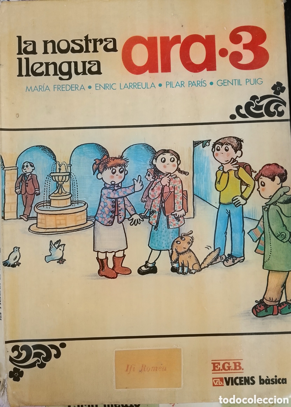 Libros de segunda mano: Libro &rdquo;Xaloc Llenguatge&rdquo; 3r EGB Els Vents Vintage 80s