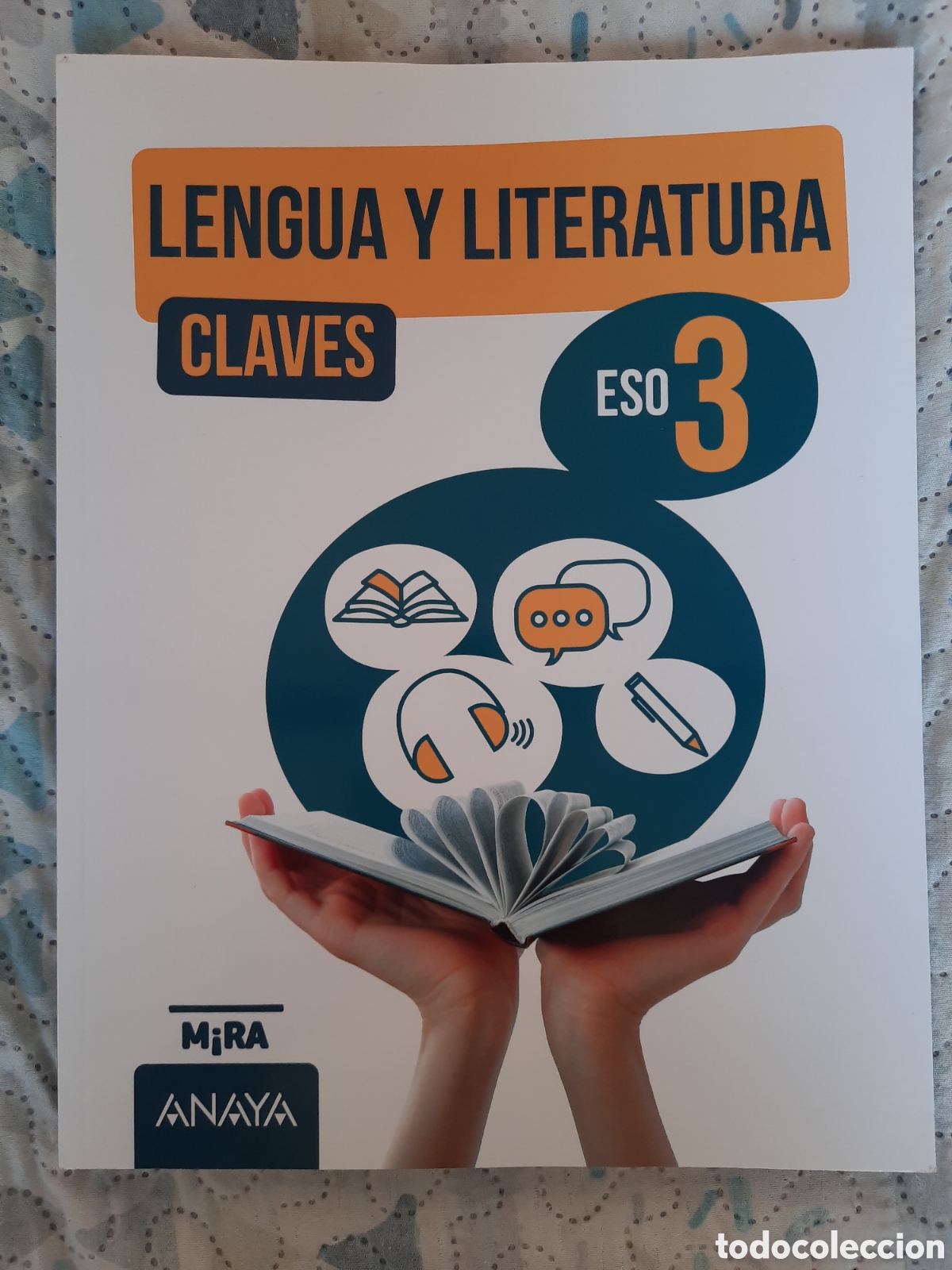 Libros de segunda mano: LENGUA Y LITERATURA CLAVES 3 ESO ANAYA ISBN 9788414355039